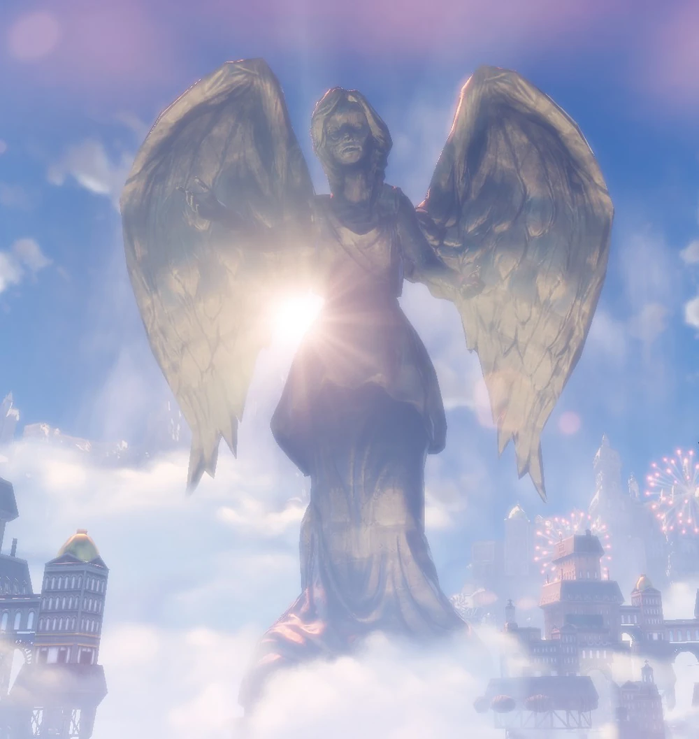 bioshock infinite statue
